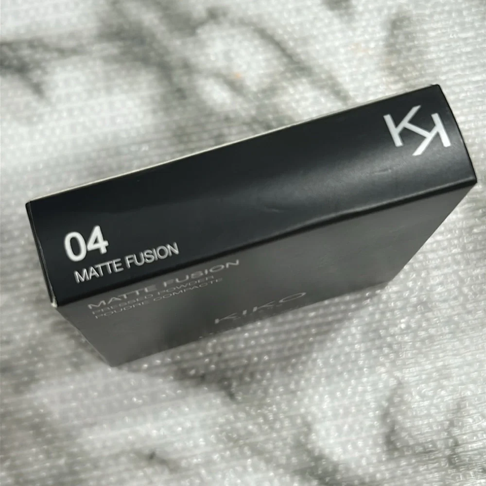 Kiko Milano Matte Fusion Pressed Powder- 04 Honey FULL SIZE NIB